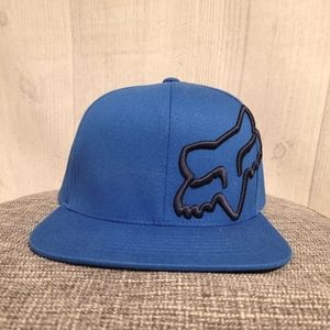 Fox Snapback Hat, Blue